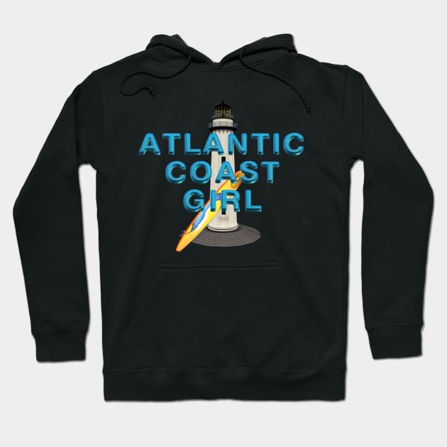 Atlantic Coast Girl Hoodie by teepossible